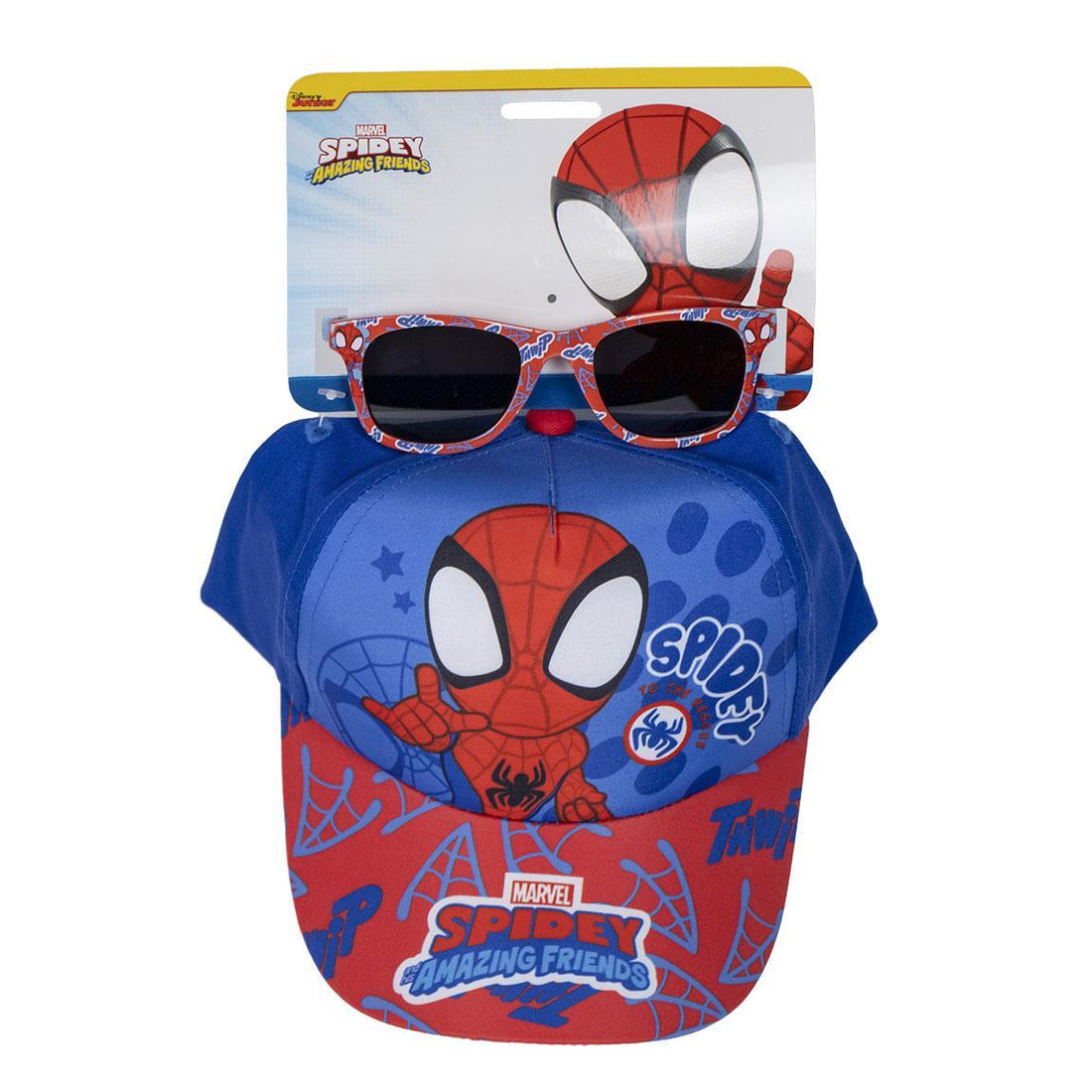 Conjunto Chapéu + Óculos de Sol Spidey Spiderman