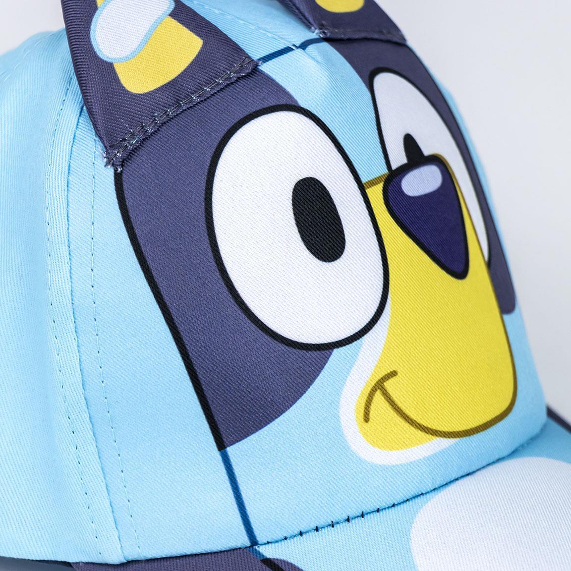 Boné Premium Aplicações 3D Bluey e Bingo