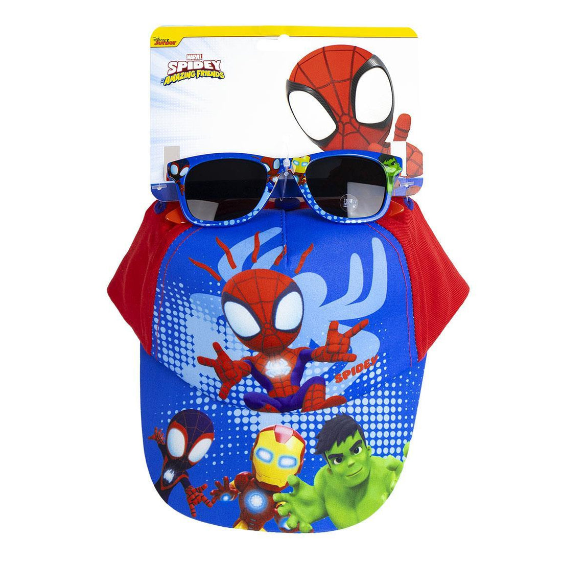 Conjunto Chapéu + Óculos de Sol Spidey Spiderman
