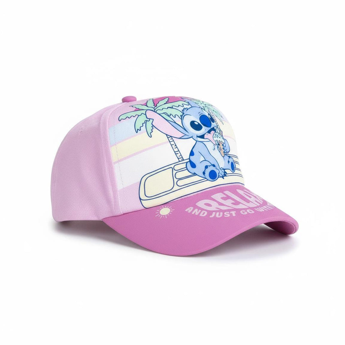 Conjunto Chapéu + Óculos de Sol Stitch Relax