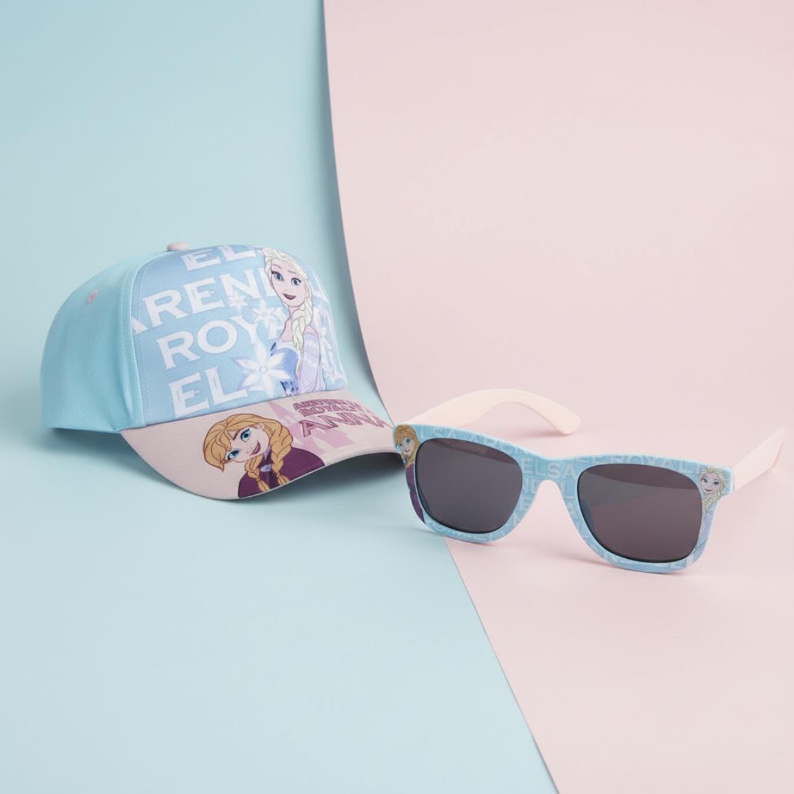 Conjunto Chapéu + Óculos de Sol Frozen