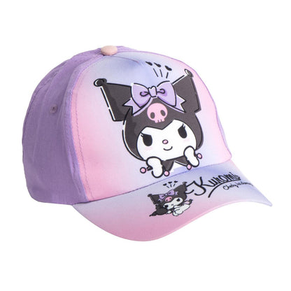 Conjunto Chapéu + Óculos de Sol Kuromi Hello Kitty
