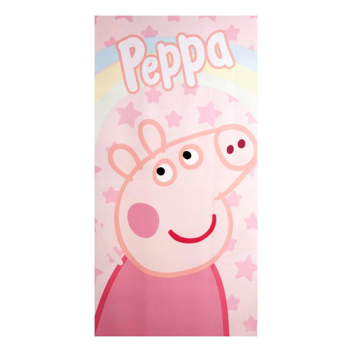 Toalha de Praia Microfibra Peppa Pig 70x140cm