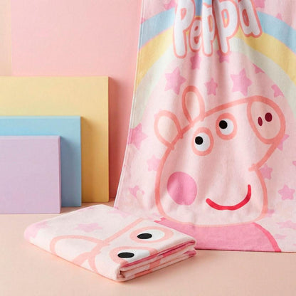 Toalha de Praia Microfibra Peppa Pig 70x140cm
