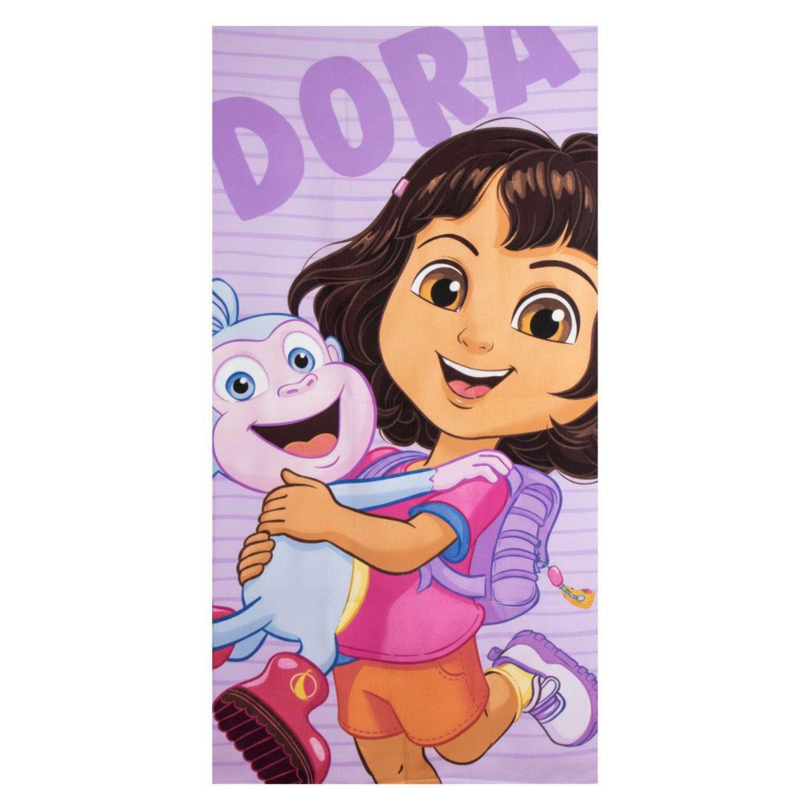 Toalha de Praia Microfibra Dora a Exploradora 70x140cm