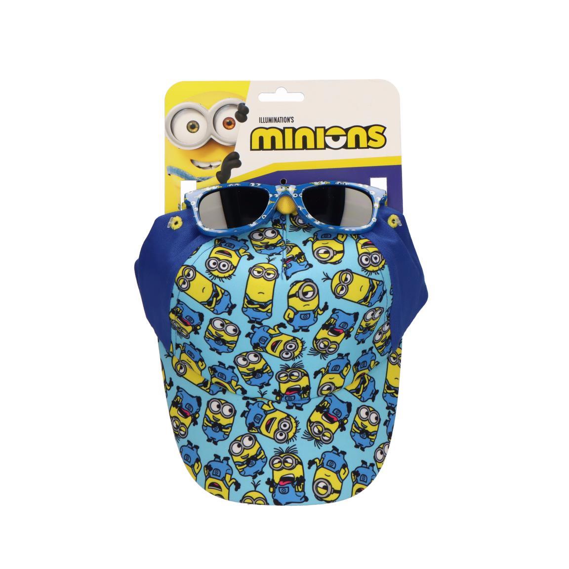Conjunto Chapéu + Óculos de Sol Minions