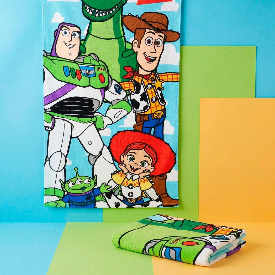 Toalha de Praia Microfibra Toy Story Disney Pixar 70x140cm