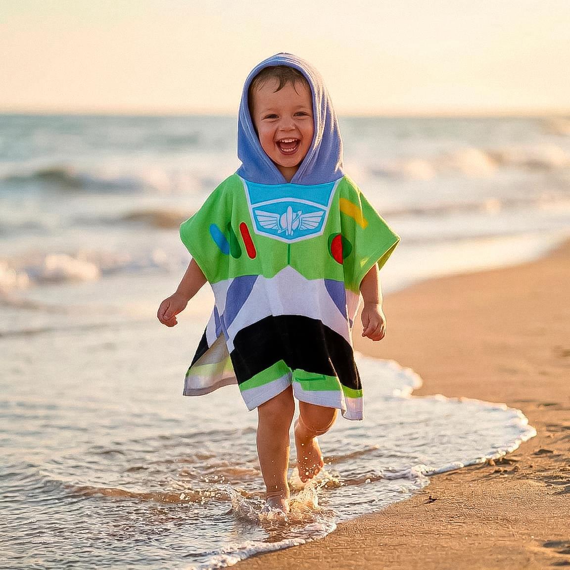 Poncho de Praia Microfibra Toy Story Disney Pixar