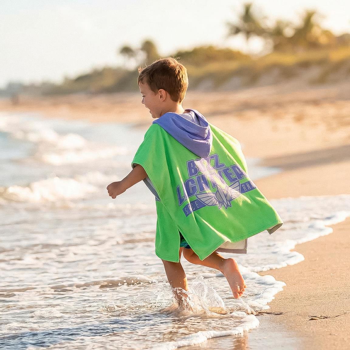 Poncho de Praia Microfibra Toy Story Disney Pixar