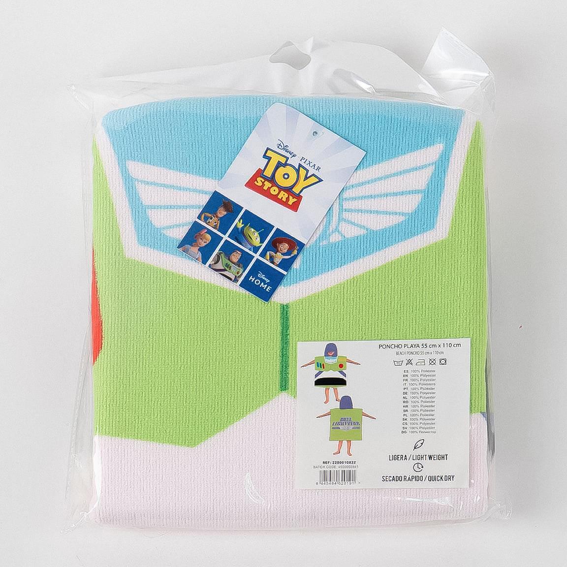 Poncho de Praia Microfibra Toy Story Disney Pixar