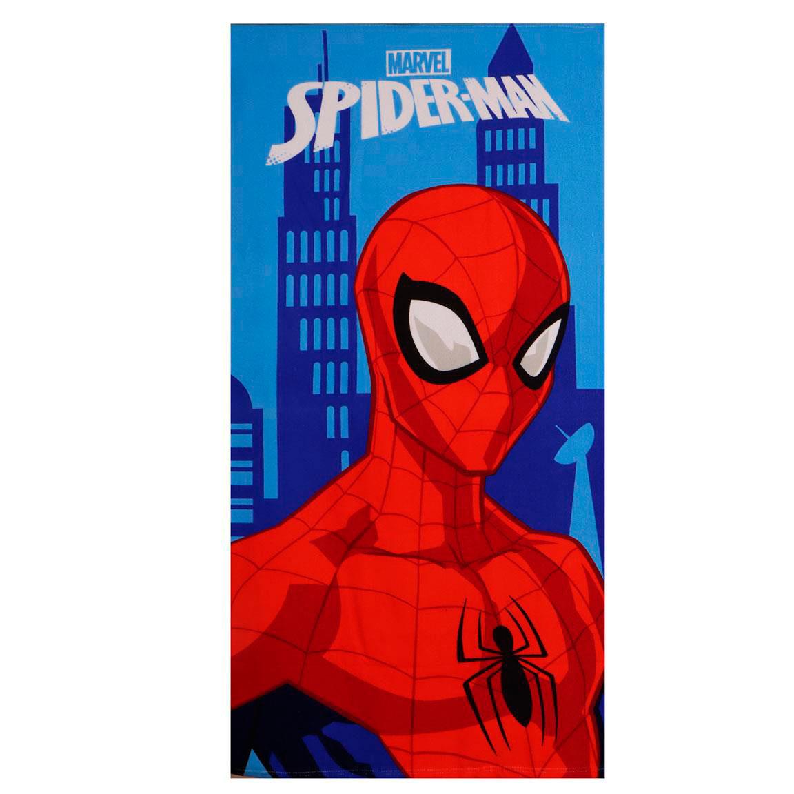 Conjunto Toalha de Praia + Saco + Boné Spiderman Marvel