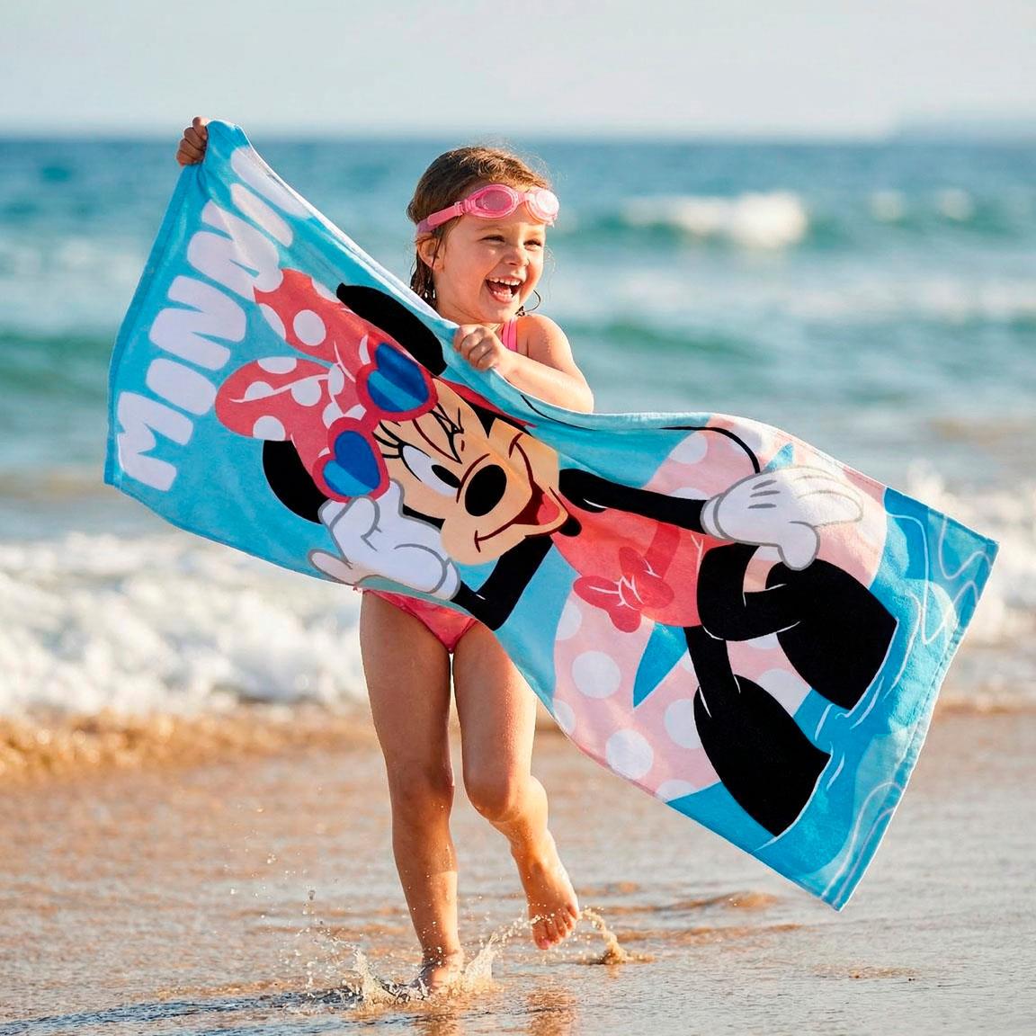 Conjunto Toalha de Praia + Óculos de Natação Minnie Disney