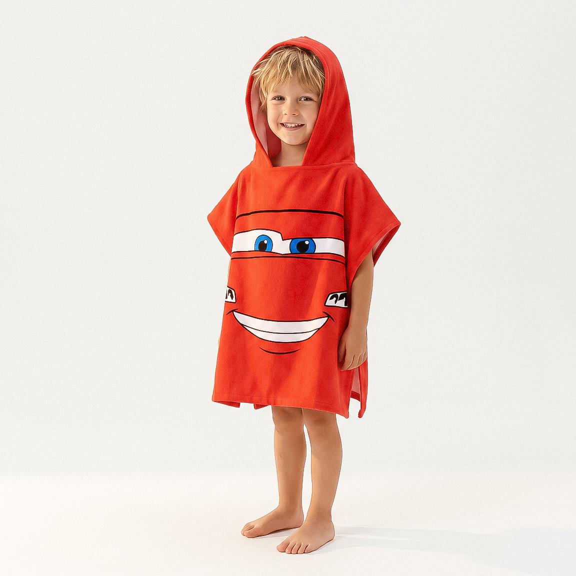 Poncho de Praia Microfibra Cars Disney