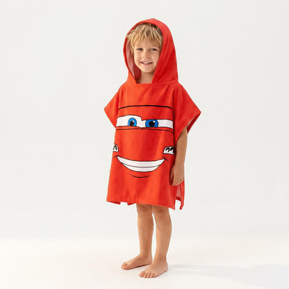 Poncho de Praia Microfibra Cars Disney
