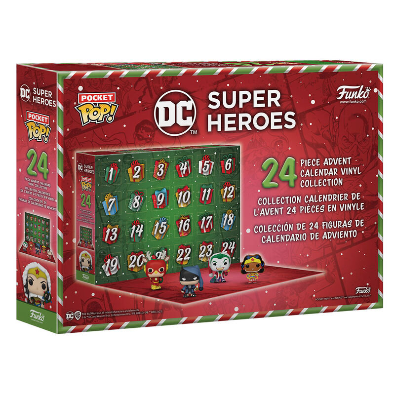 Calendário Advento DC Comics
