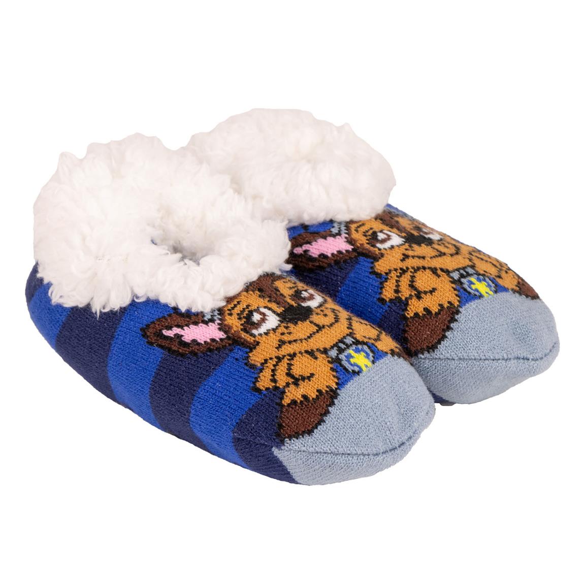 Pantufas Antiderrapantes de Casa Sola Meia Patrulha Pata Paw Patrol