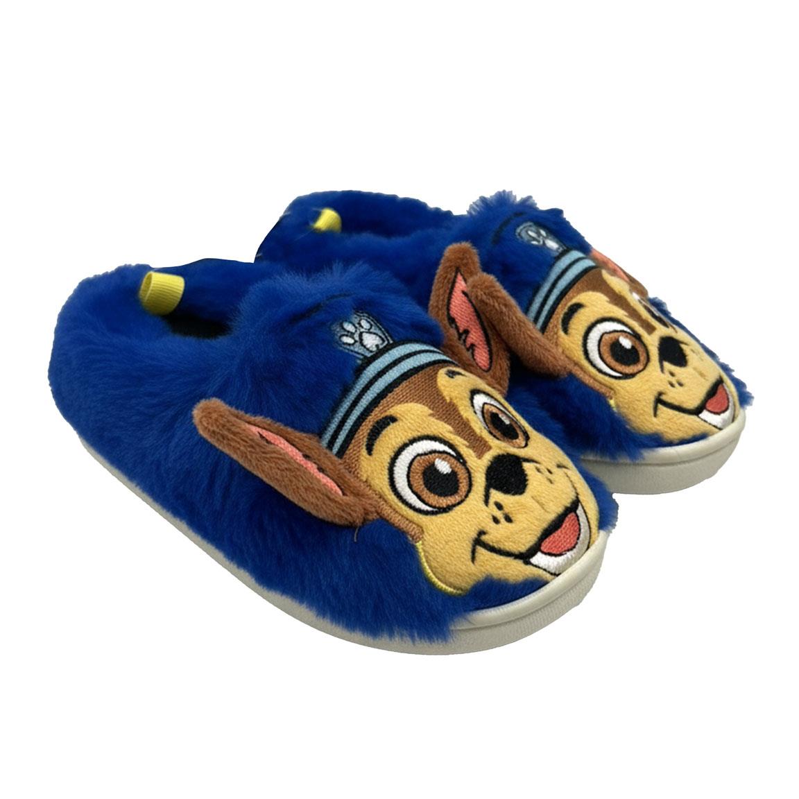 Pantufas Infantis Aplicações 3D Patrulha Pata