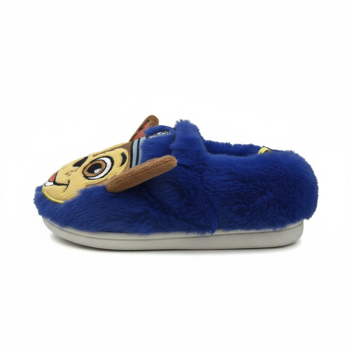 Pantufas Infantis Aplicações 3D Patrulha Pata