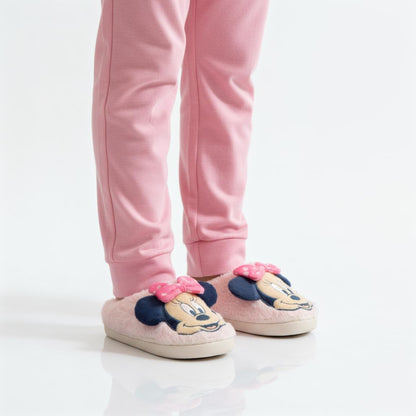 Pantufas Infantis de Casa Aplicações 3D Minnie Mouse