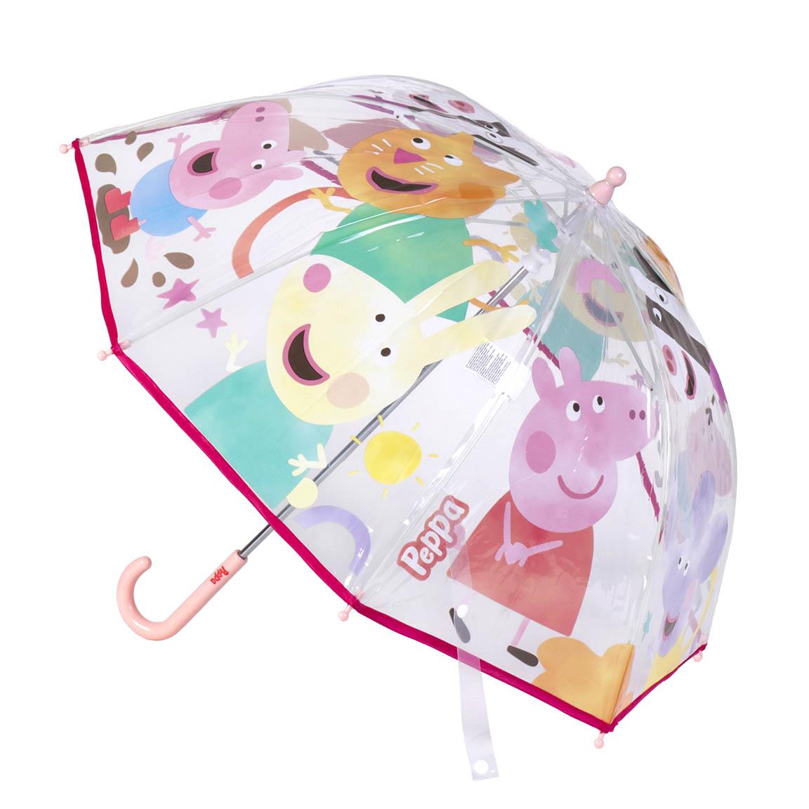 Guarda-Chuva POE Manual Peppa Pig 45cm