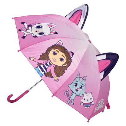 Guarda-Chuva Manual com Aplicações 3D Gabby&