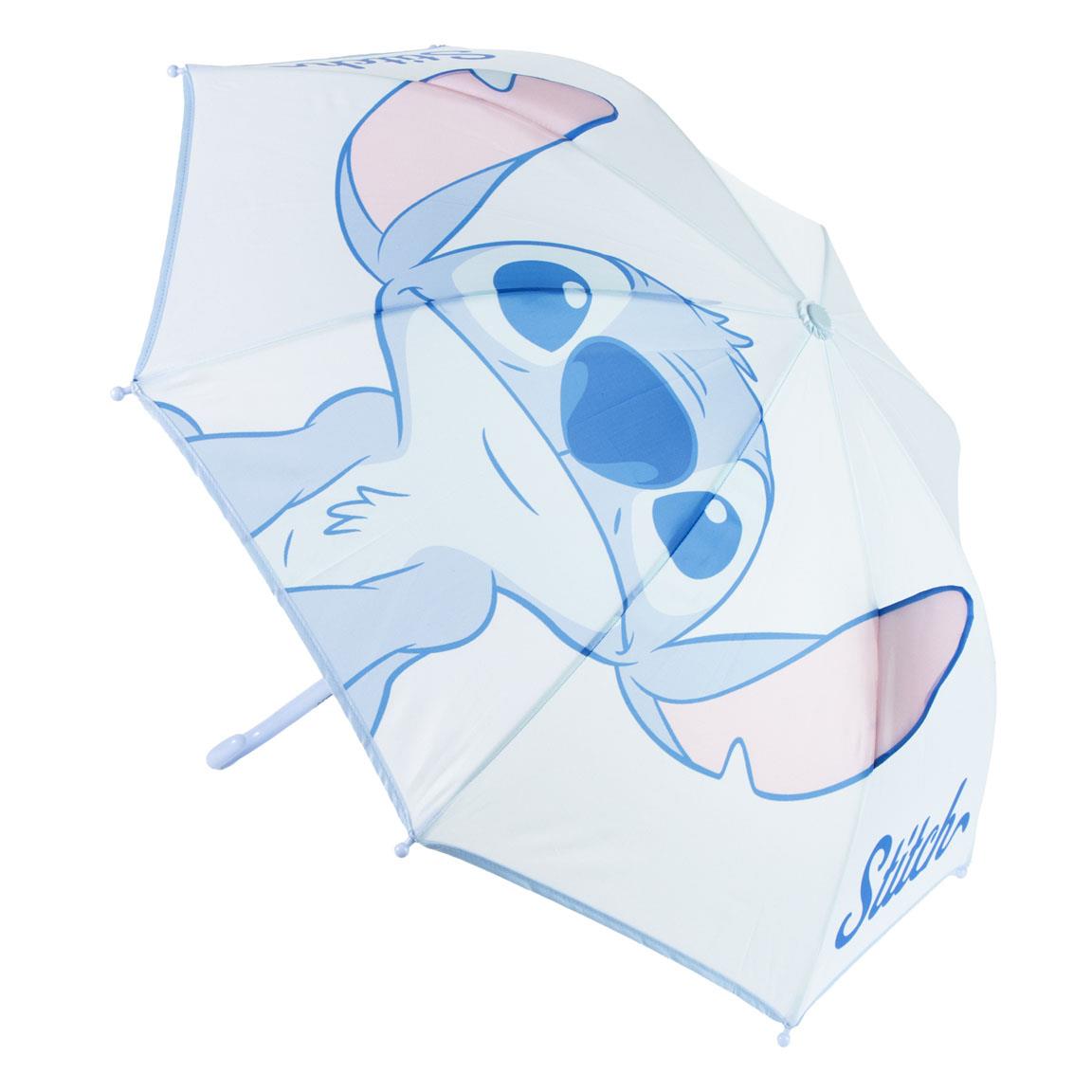 Guarda-Chuva Manual com Aplicações 3D Stitch 45cm