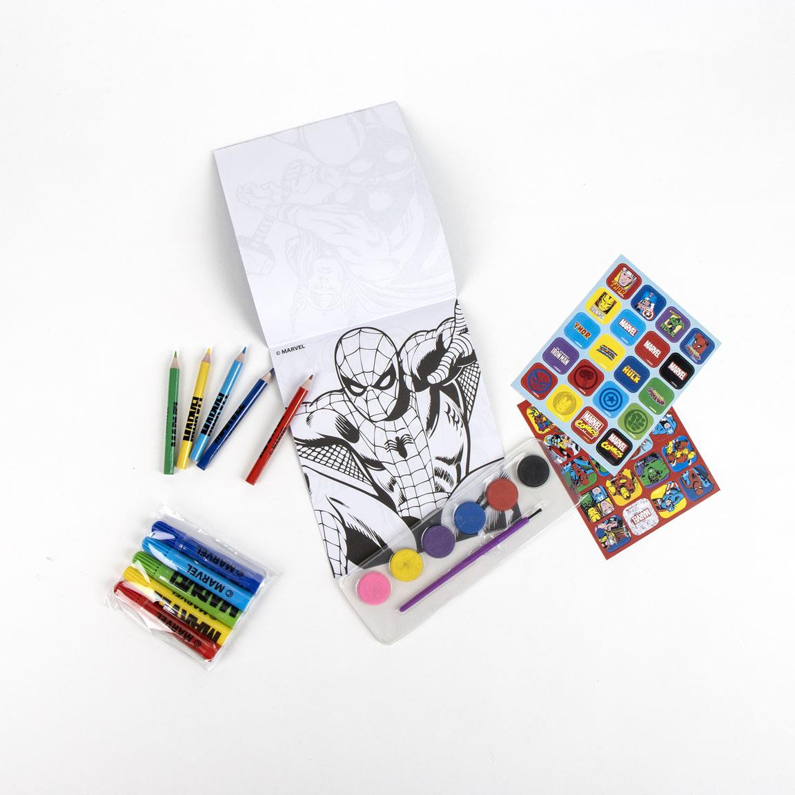 Set de Papeleria Mochila Avengers Marvel