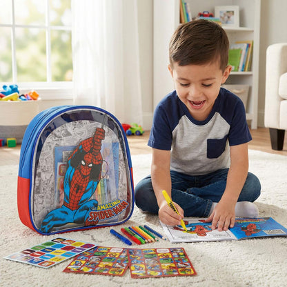 Set de Papeleria Mochila Avengers Marvel