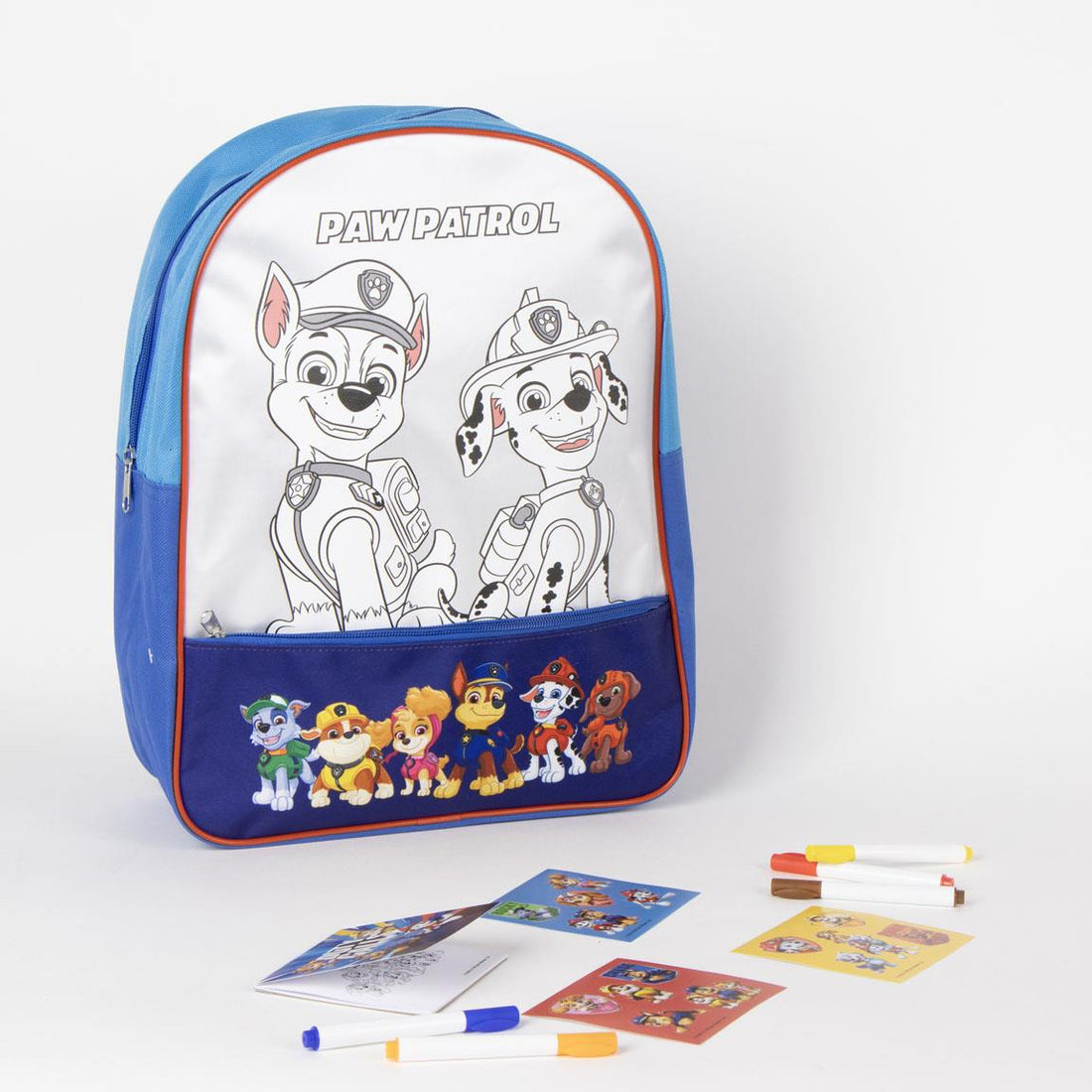 Set de Papelaria Diy Mochila Patrulha Pata