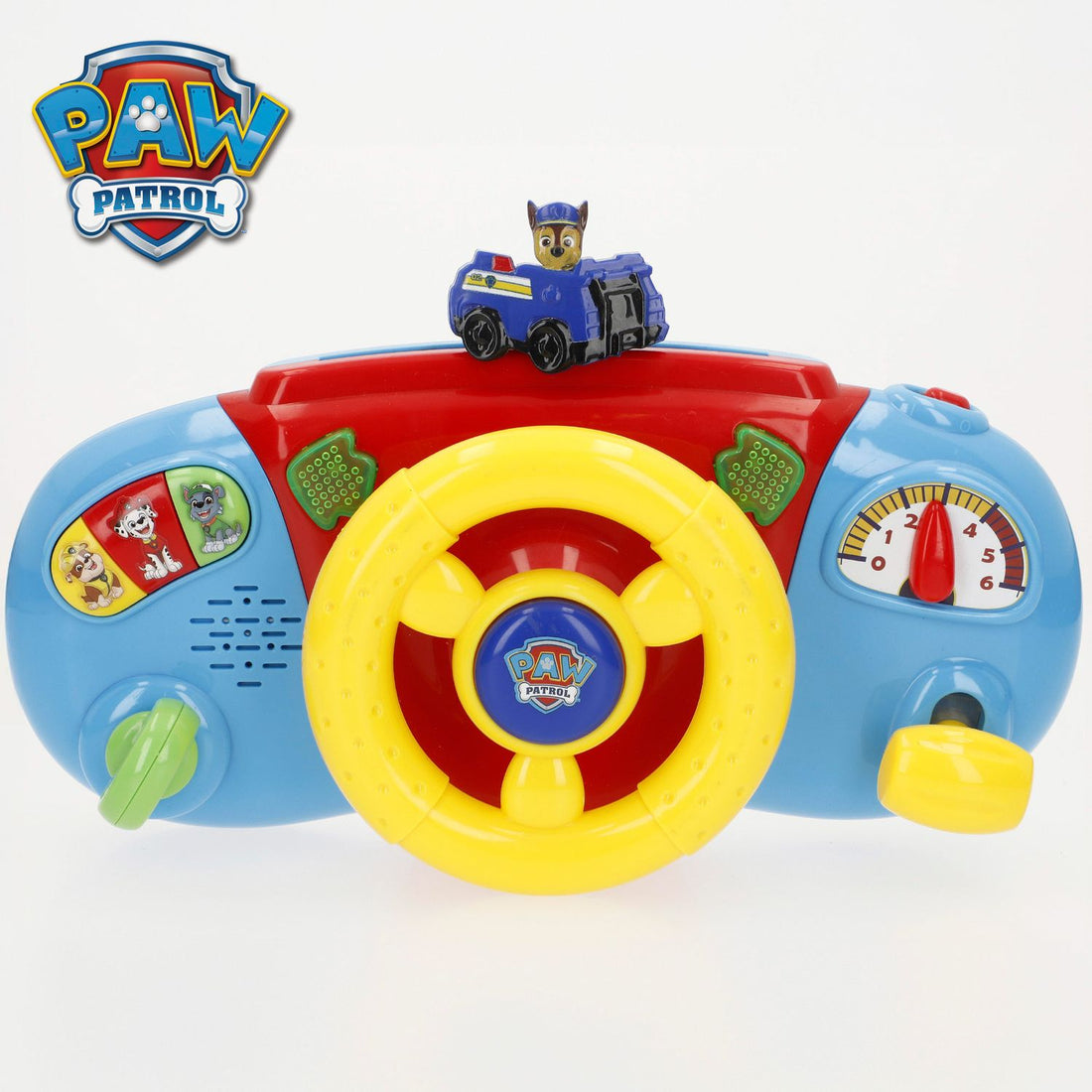 Volante com Atividades Patrulha Pata Carrinho 6M+