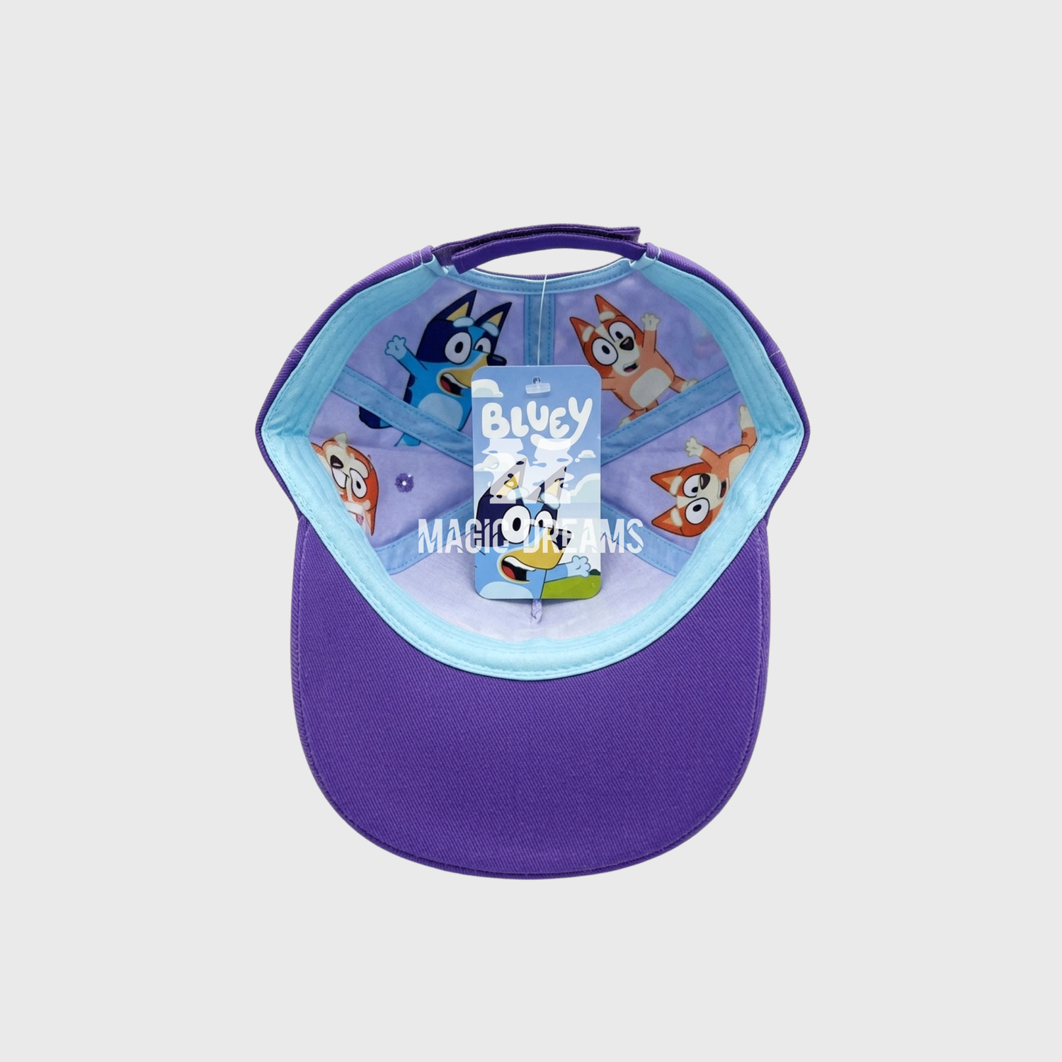 Boné Infantil Bluey e Bingo 52/54cm
