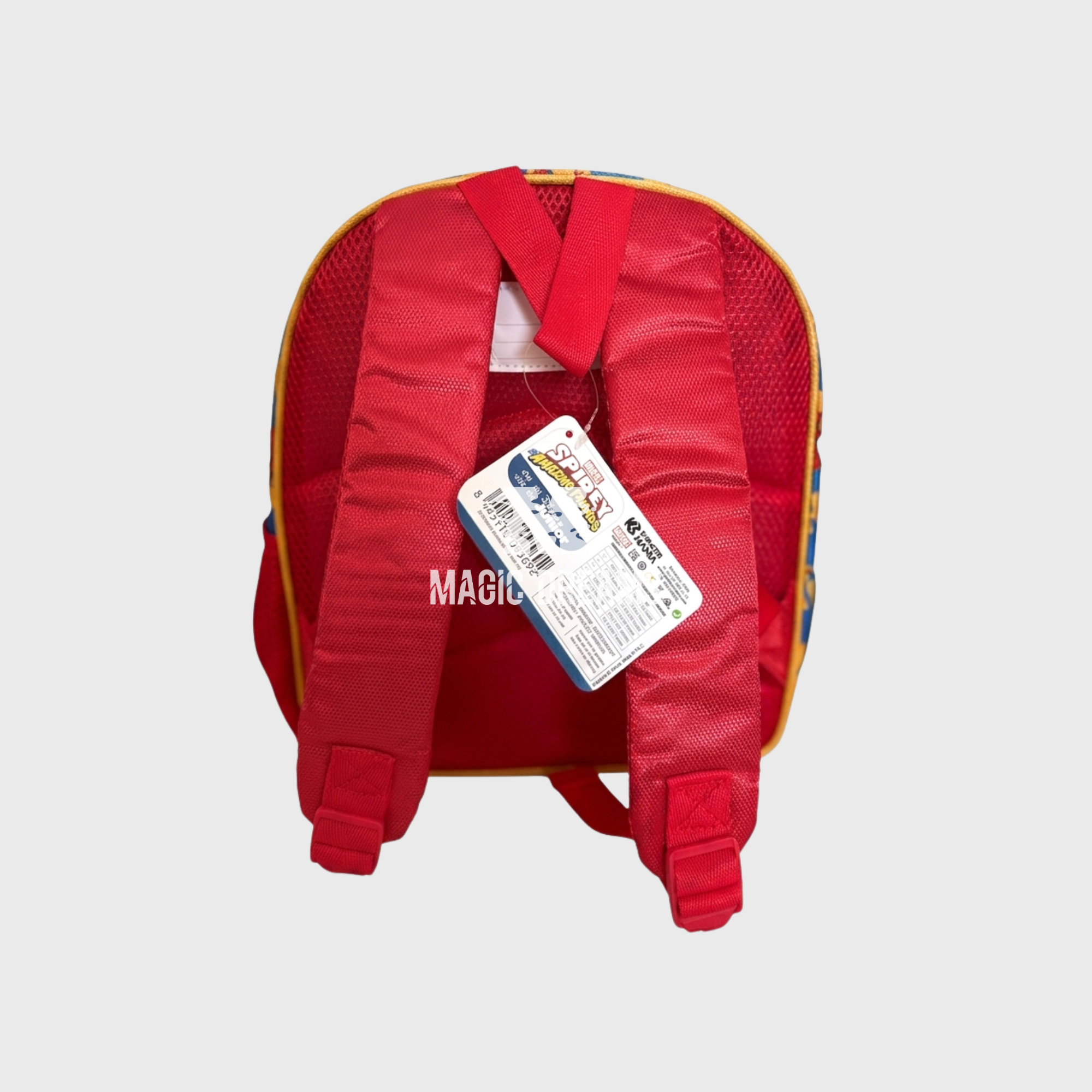 Mochila Pré-Escolar 3D Spidey Web Out-Elite Homem Aranha 31cm