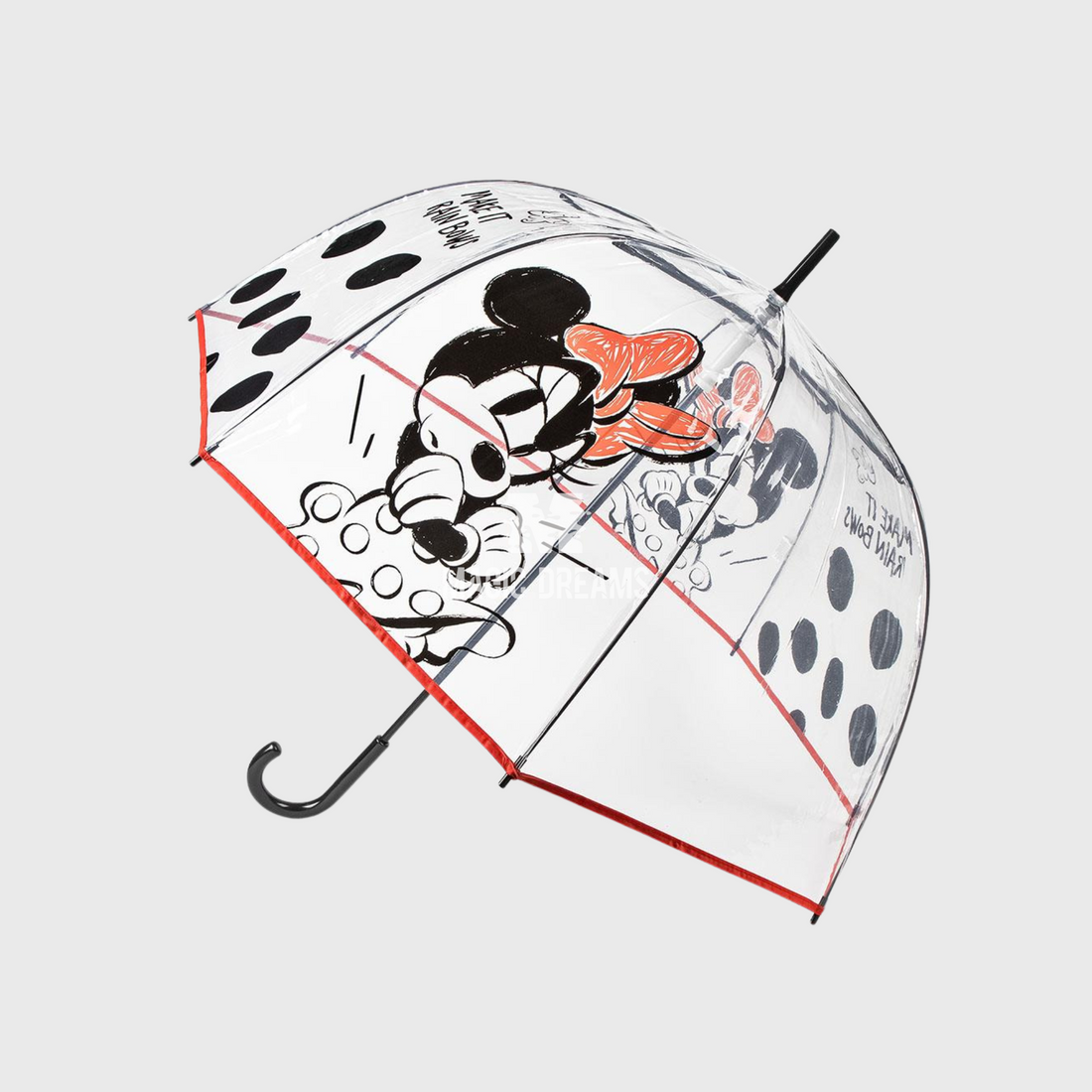 Guarda-Chuva Minnie Transparente 60cm Adulto