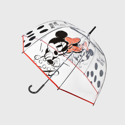 Guarda-Chuva Minnie Transparente 60cm Adulto