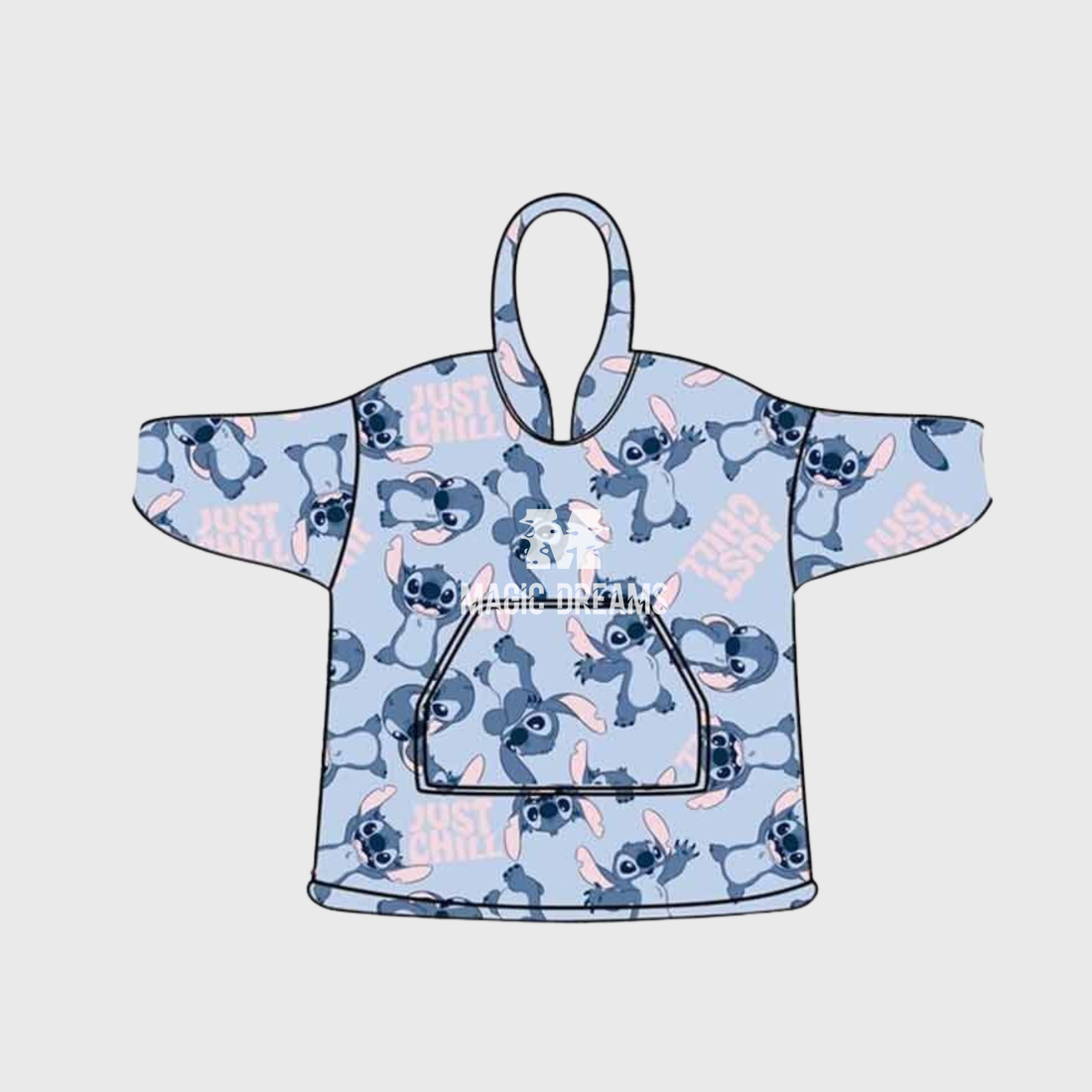 Sweatshirt Oversize Disney Sitch Criança 60x75cm