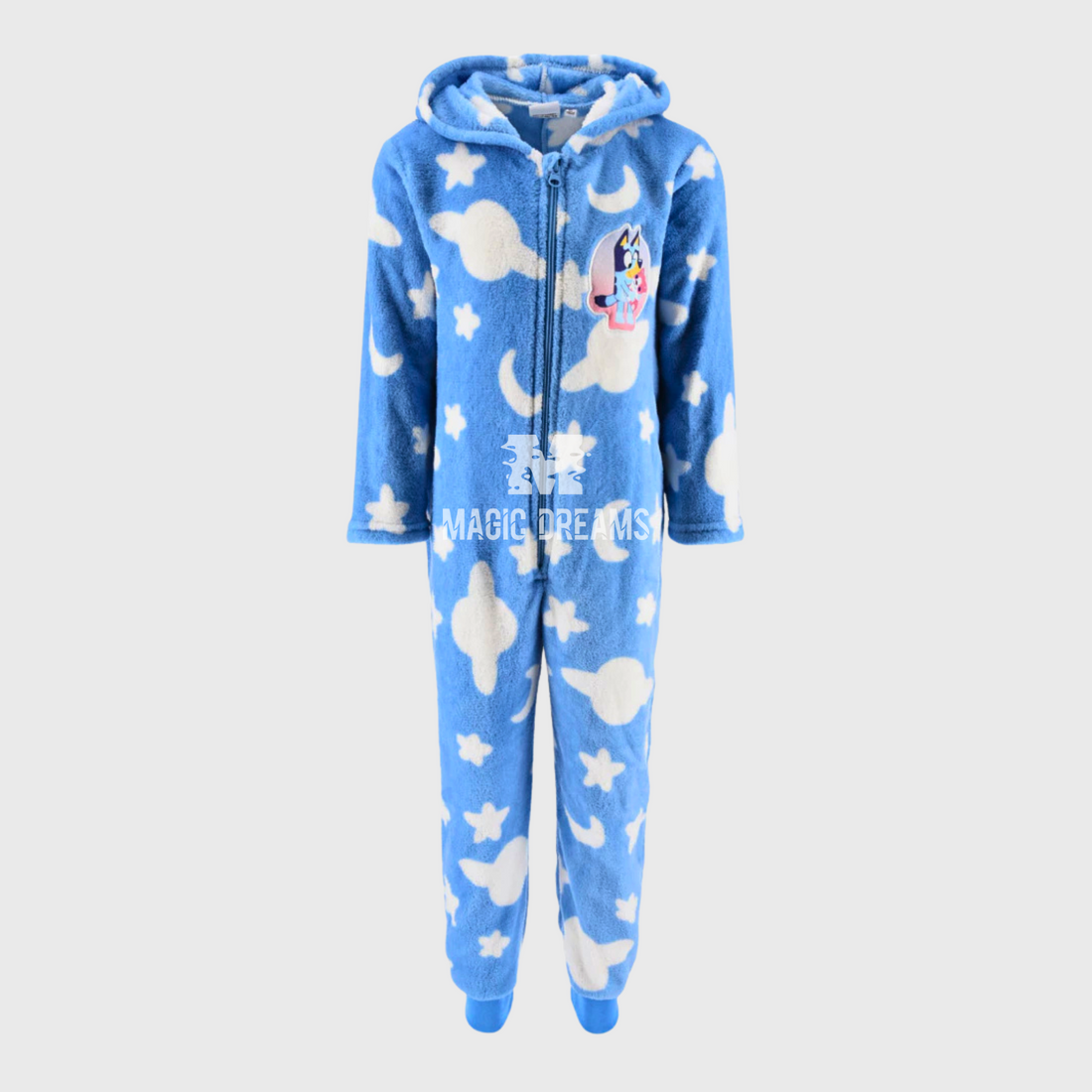 Pijama Macacão Coralina Bluey e Bingo