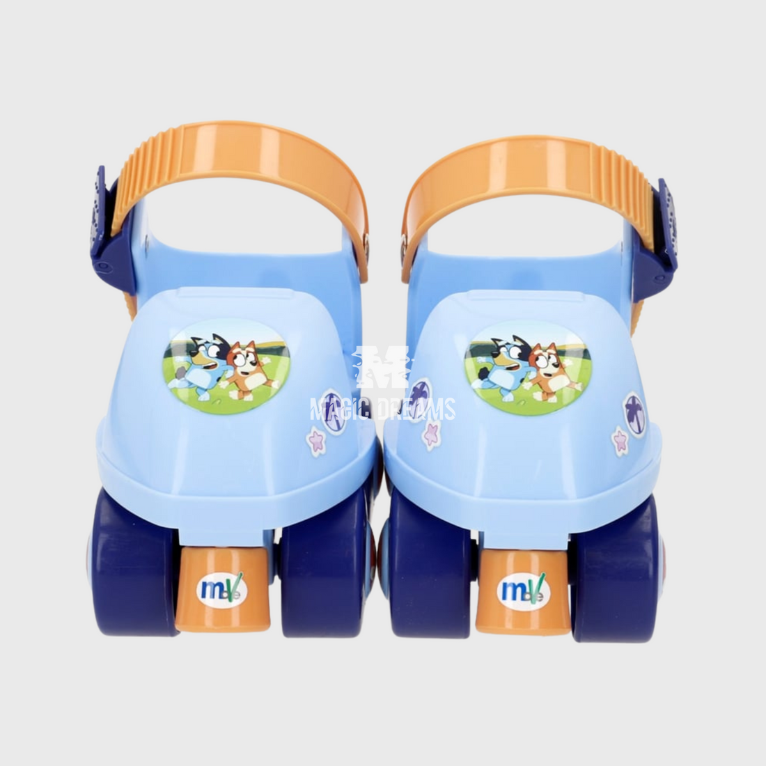 Patins Bluey De 4 Rodas Ajustáveis 3+