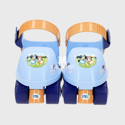 Patins Bluey De 4 Rodas Ajustáveis 3+