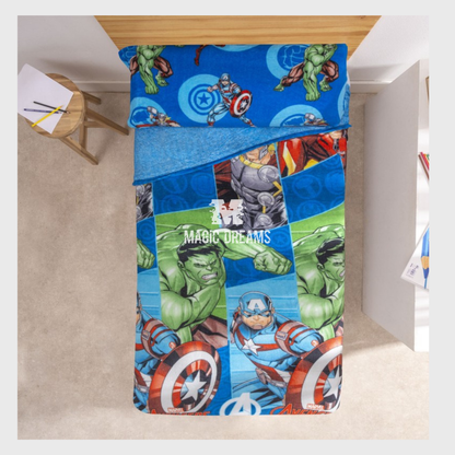 Jogo de Cama Coralina Avengers
