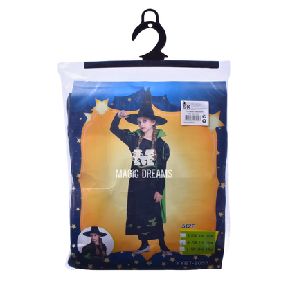 Fato Halloween Infantil Bruxa