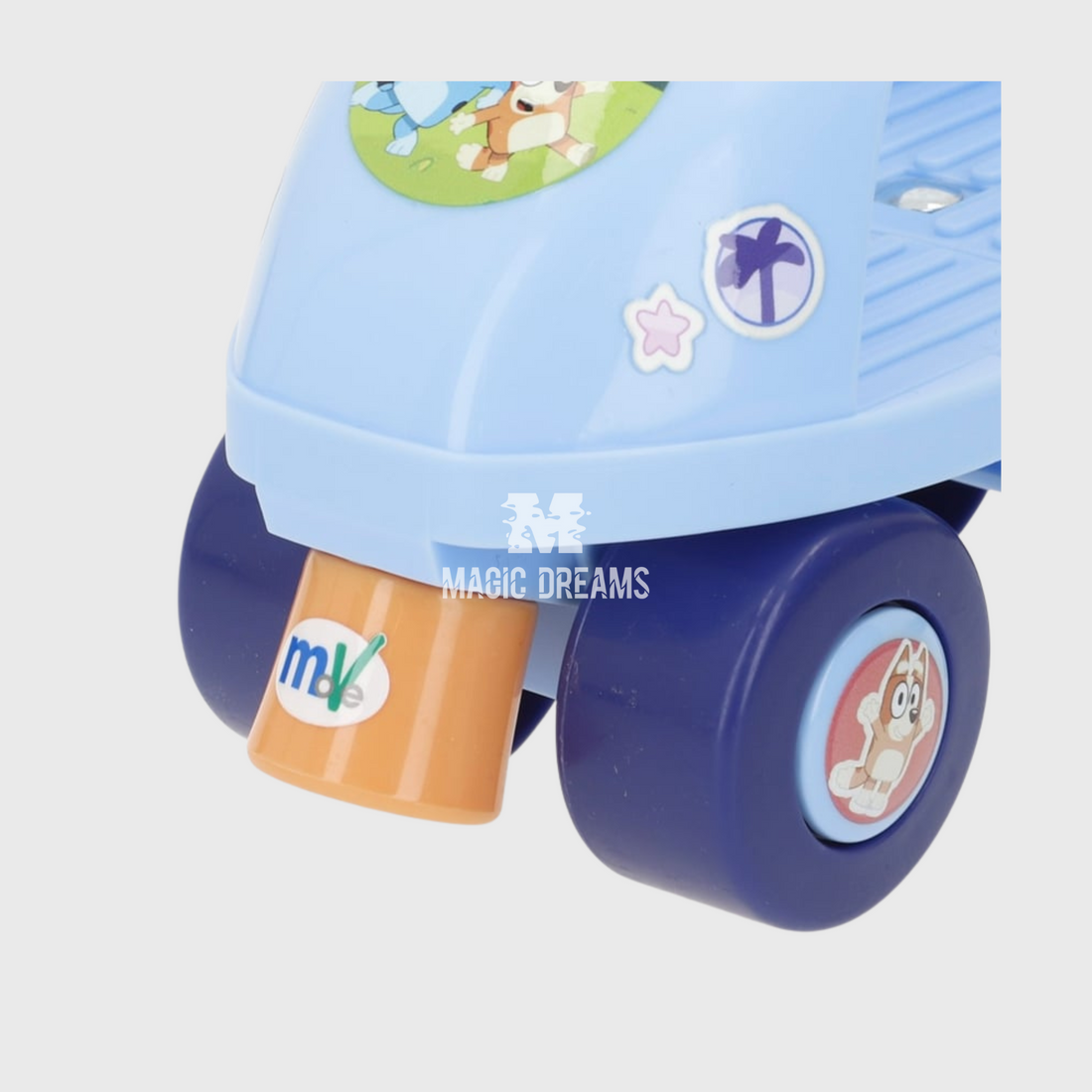 Patins Bluey De 4 Rodas Ajustáveis 3+