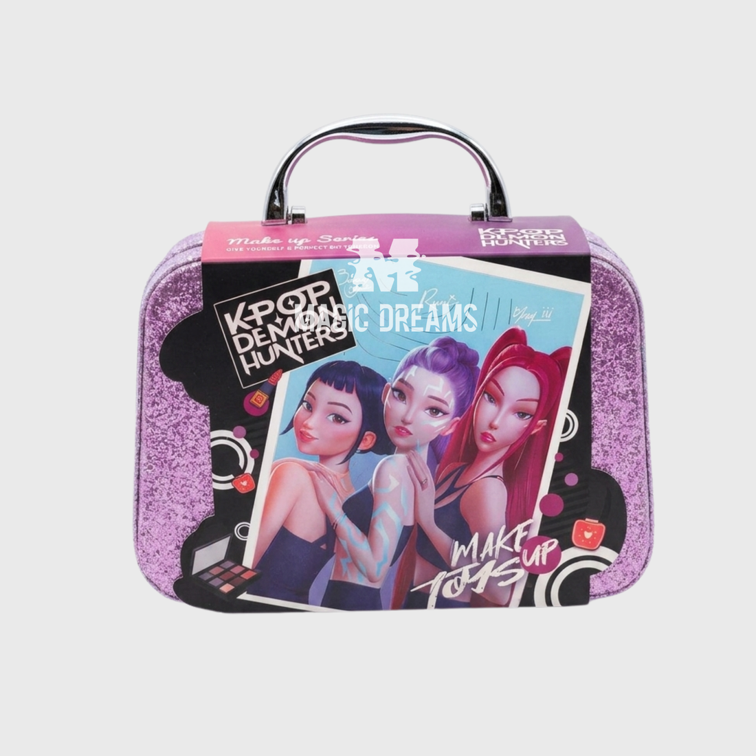 Mala de Maquilhagem Fashion K-Pop Demon Hunters