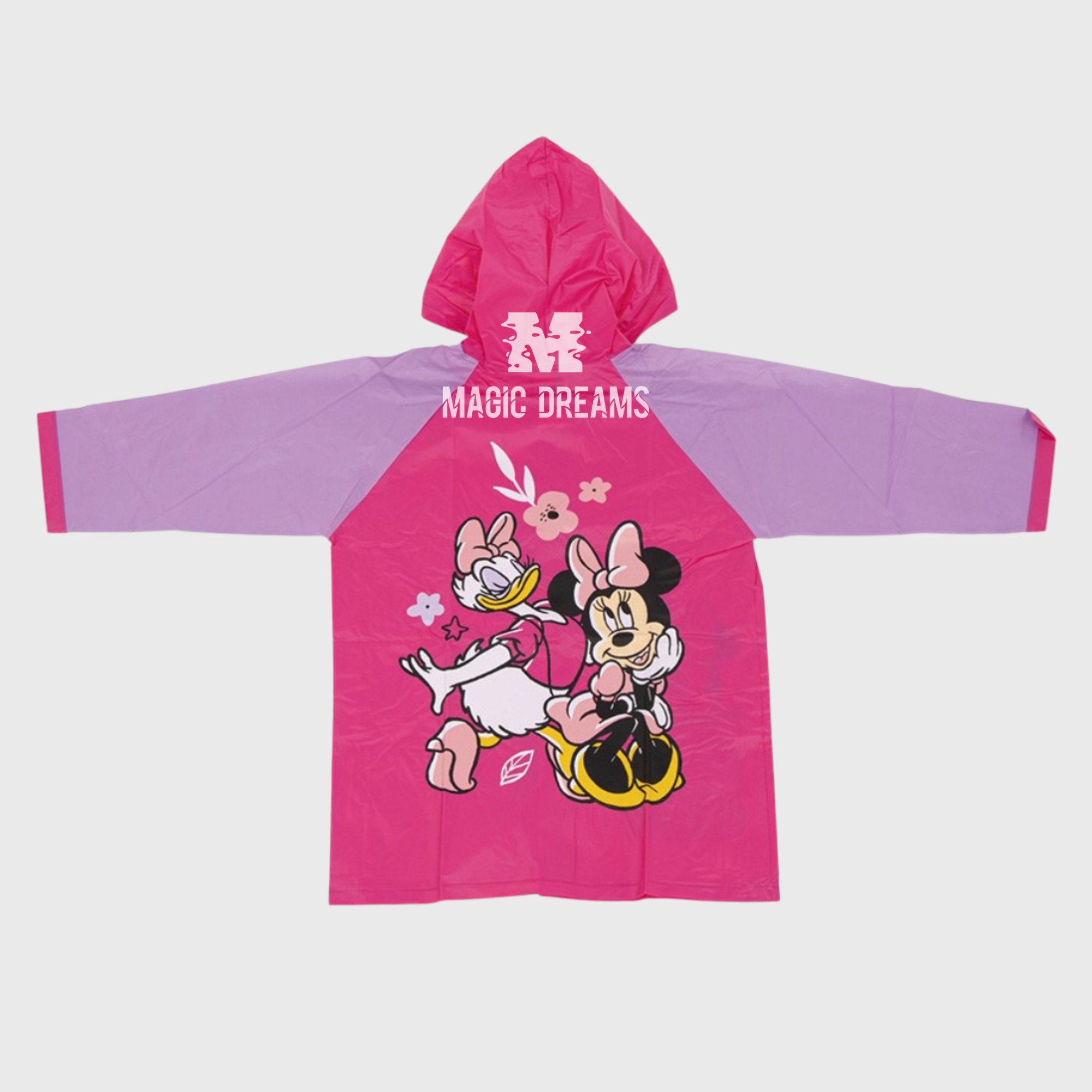 Capa de Chuva Impermeável Minnie Mouse 2-6 anos