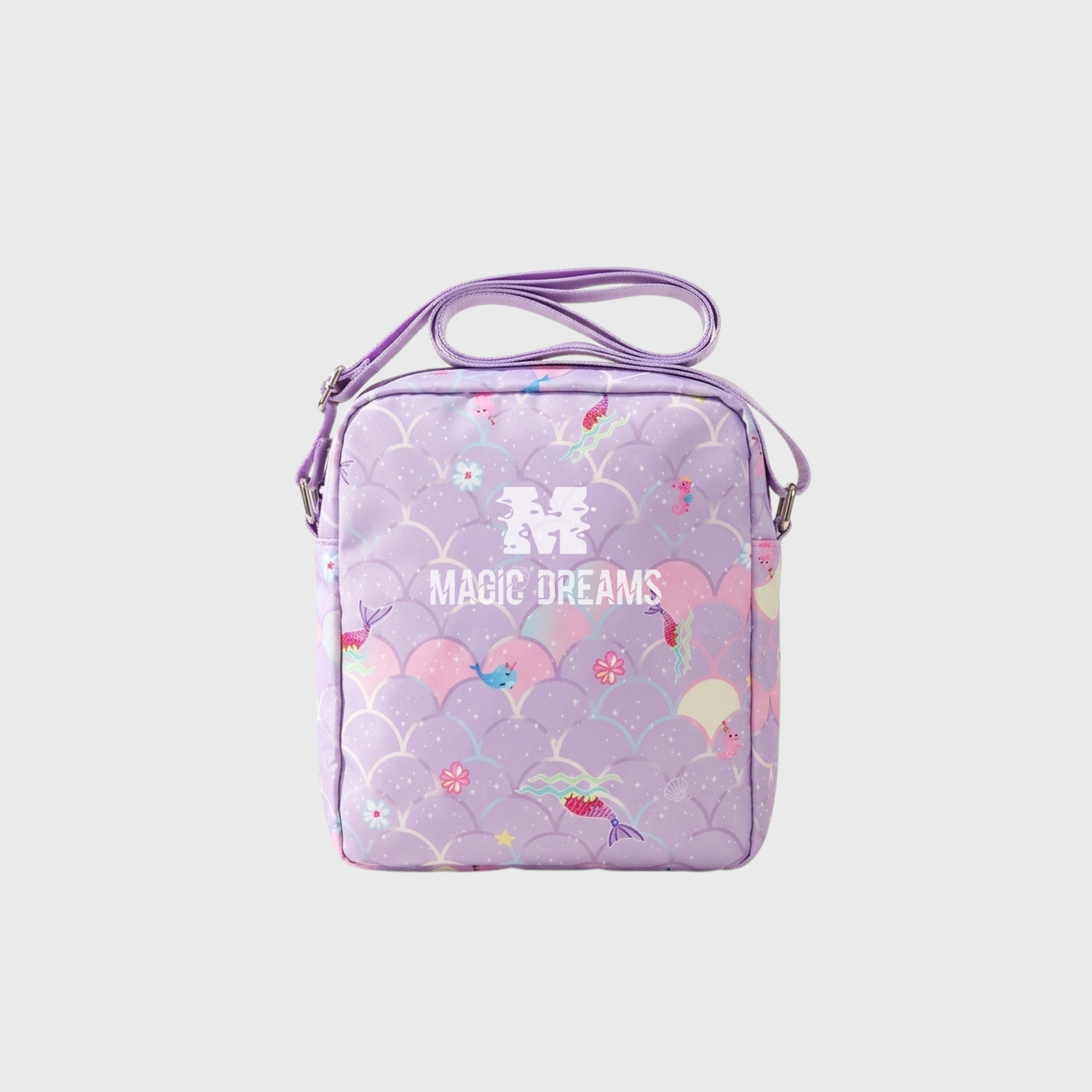 Bolsa Tiracolo Guerreiras do K-Pop Demon Hunters Huntrix Lilás