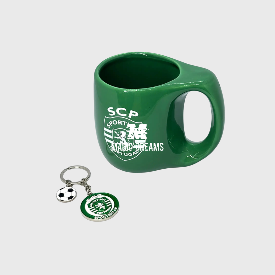 Conjunto Caneca + Porta-Chaves Sporting CP