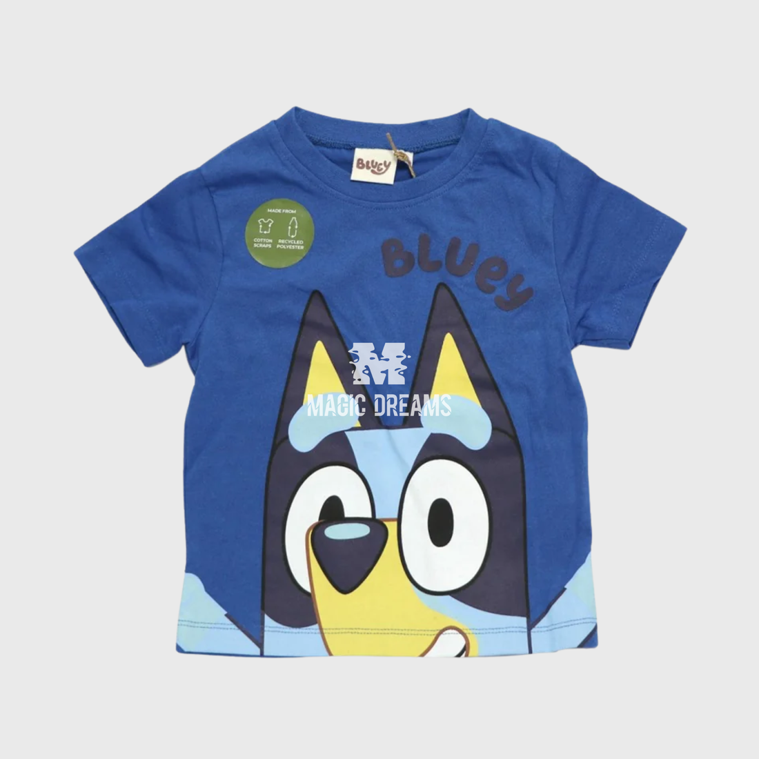 T-shirt de Verão Bluey e Bingo 5 anos