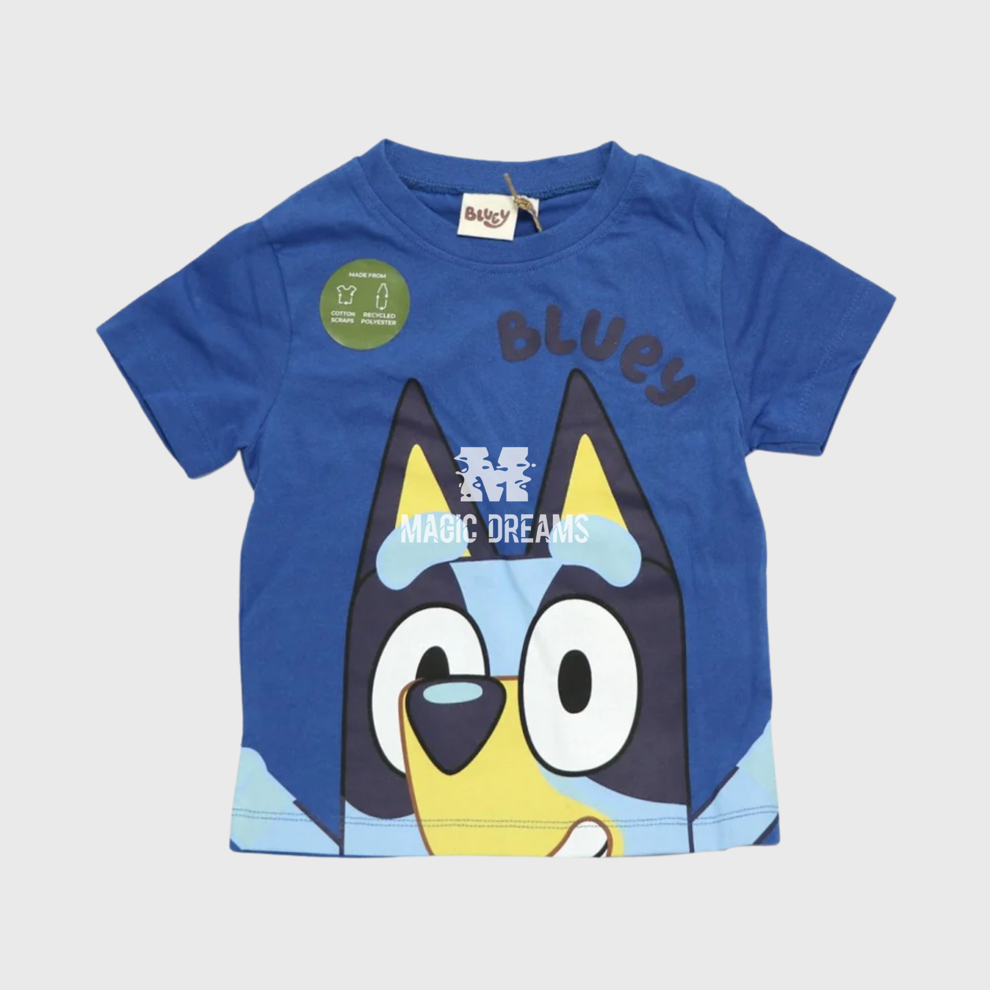 T-shirt de Verão Bluey e Bingo 5 anos