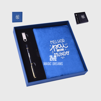Dia do Pai Bloco de Notas + Caneta + PenDrive Cor Sortida