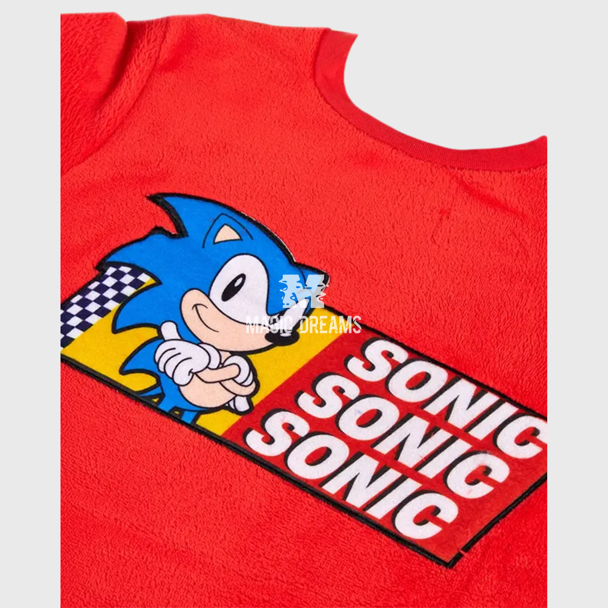 Pijama Coralina Sonic 4-8 anos