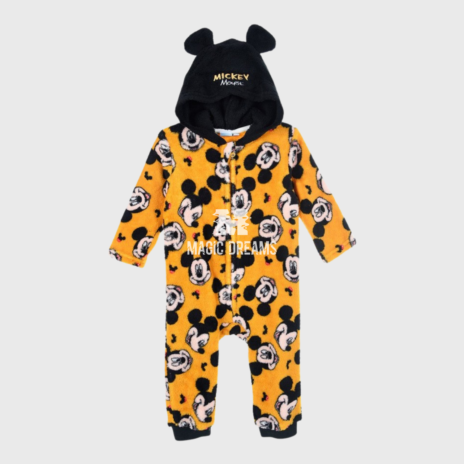 Pijama Macacão Bebé Mickey Mouse